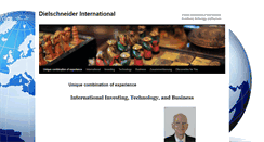 Desktop Screenshot of dielschneider-international.com