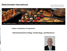 Tablet Screenshot of dielschneider-international.com